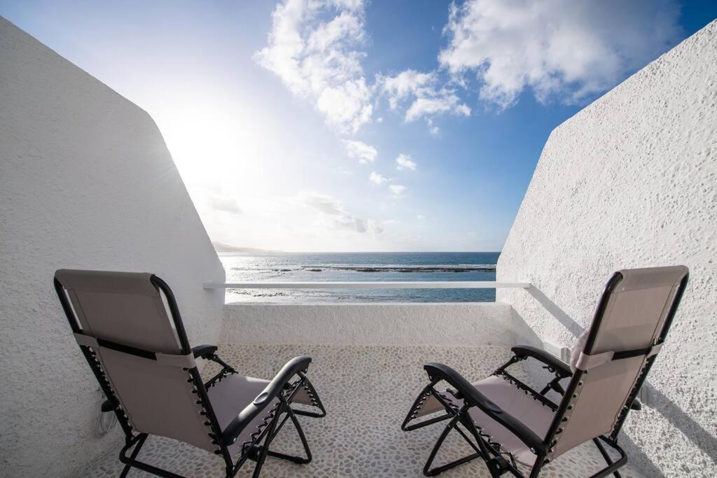 Appartement Beachfront Apt With Open Terrace In Las Canteras à Las Palmas de Gran Canaria Extérieur photo