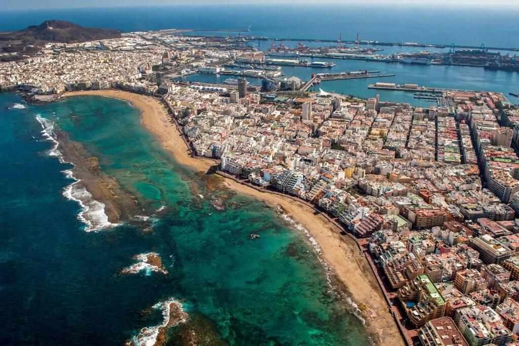 Appartement Beachfront Apt With Open Terrace In Las Canteras à Las Palmas de Gran Canaria Extérieur photo